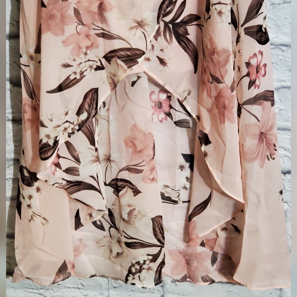 💝Eliza J Hi-Lo Blush Maxi Dress - Picture 6 of 14